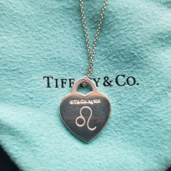 Tiffany & Co. Jewelry - Tiffany & Co. Heart Leo Zodiac Necklace